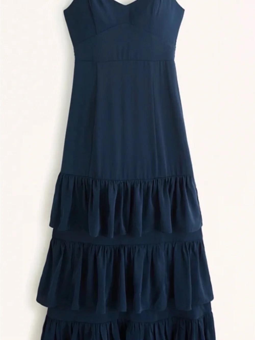 Abercrombie Ruffled Maxi Dress
